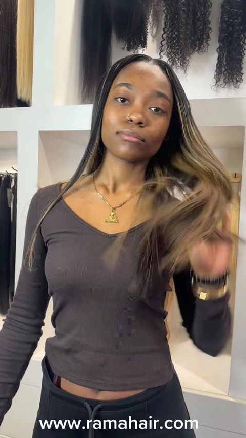 Vidéo Pose simple - Lace frontal chez RamaHair