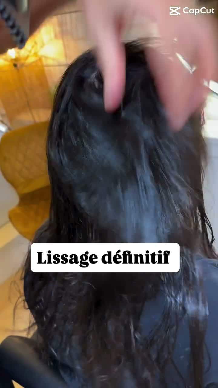 Vidéo Lissage Definitif cheveux courts chez L'ADN du Lissage