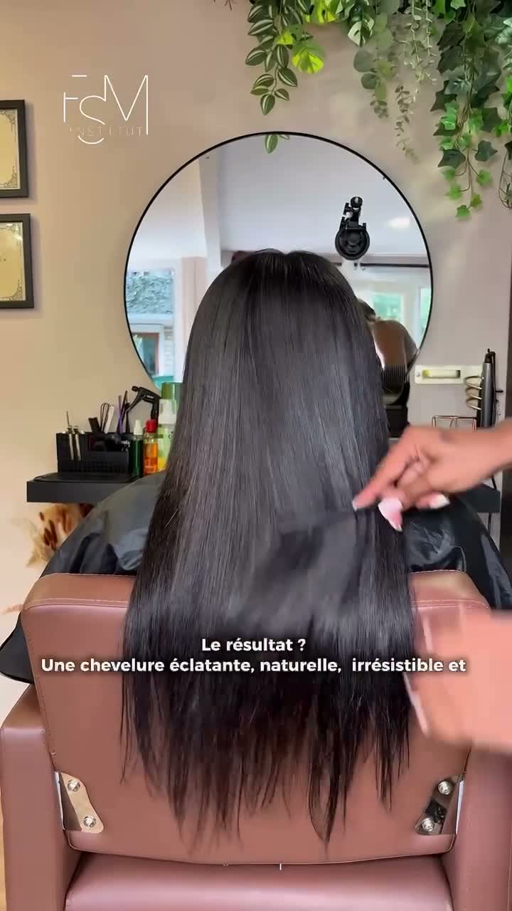 Vidéo Lissage Tanin Court chez FSM Institut