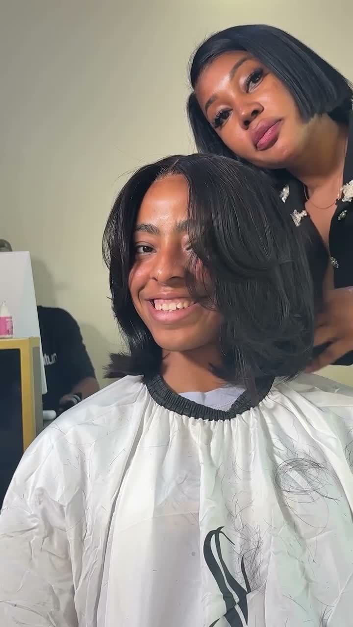 Vidéo Tissage Closure chez Stella Yato Salon