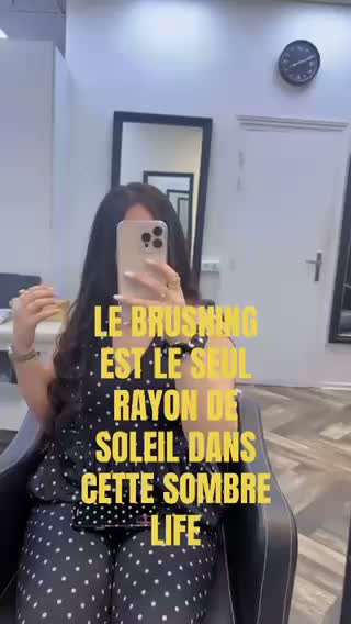 Vidéo Shampoing Coupe Soin Brushing chez Sarah Lissage Paris