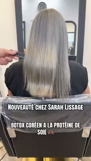Vidéo Brushing soin botox chez Sarah Lissage Paris