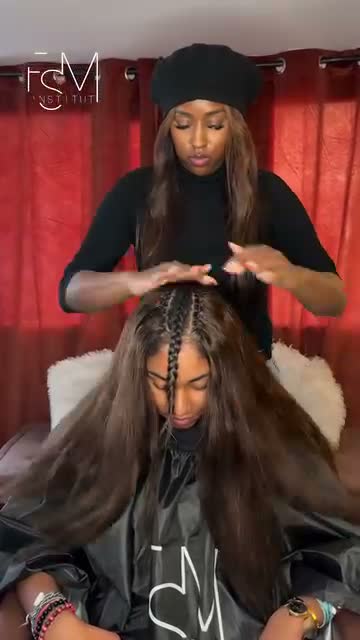 Vidéo Tissage avec Closure chez FSM Institut
