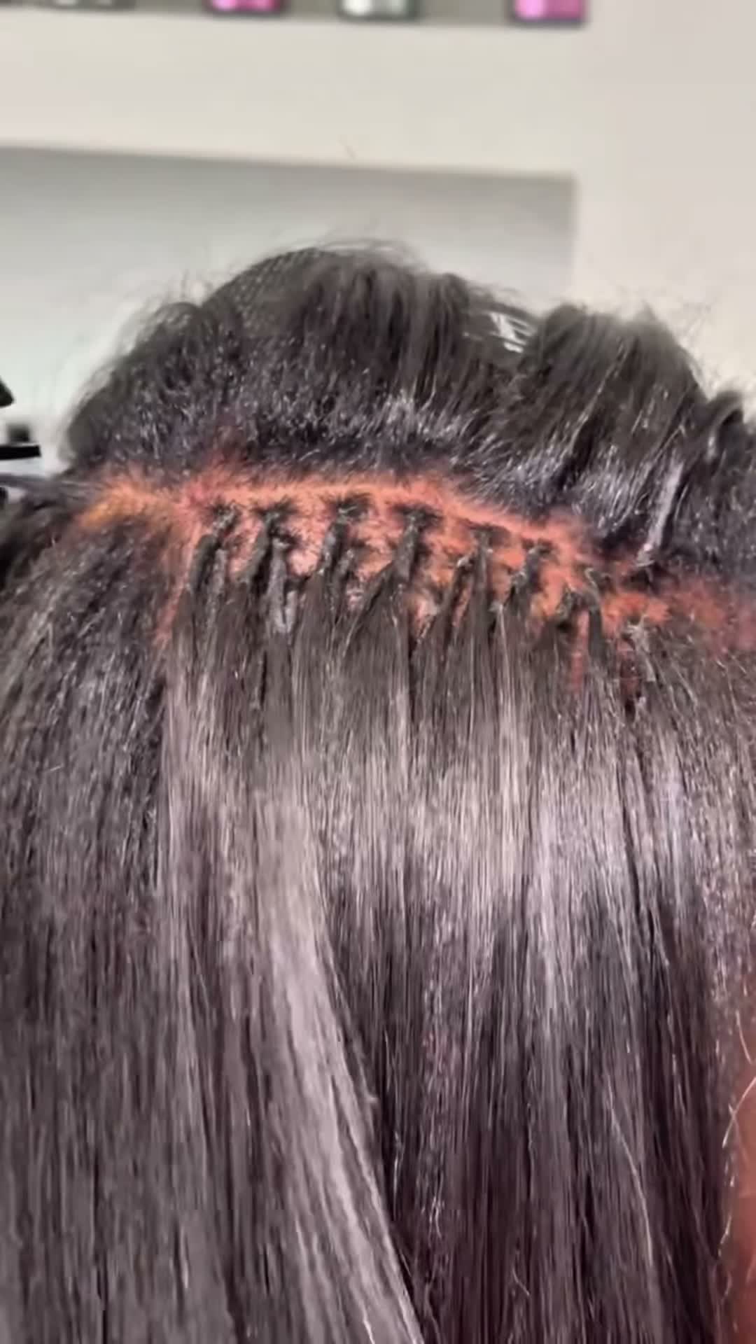Vidéo Lissage + K-tips 20 pouces chez Sheahair__
