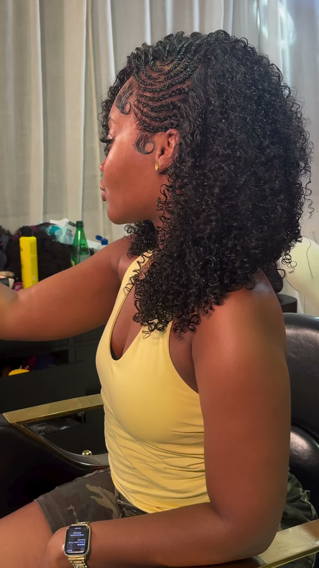 Vidéo Cassie Braids tissage au fil chez Talitha Kumi Beauty