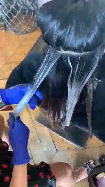 Vidéo Ombré hair gloss soin profond et brushing toute longueur chez L'appartement Royal