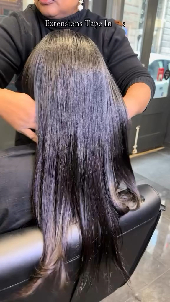 Vidéo Soin à la kératine + Brush cheveux longs chez Eden perfection