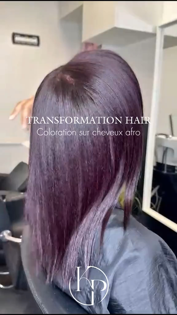 Vidéo Couleur + pointe + chevx mi-longs à partir de chez Keypcia - Coiffure afro
