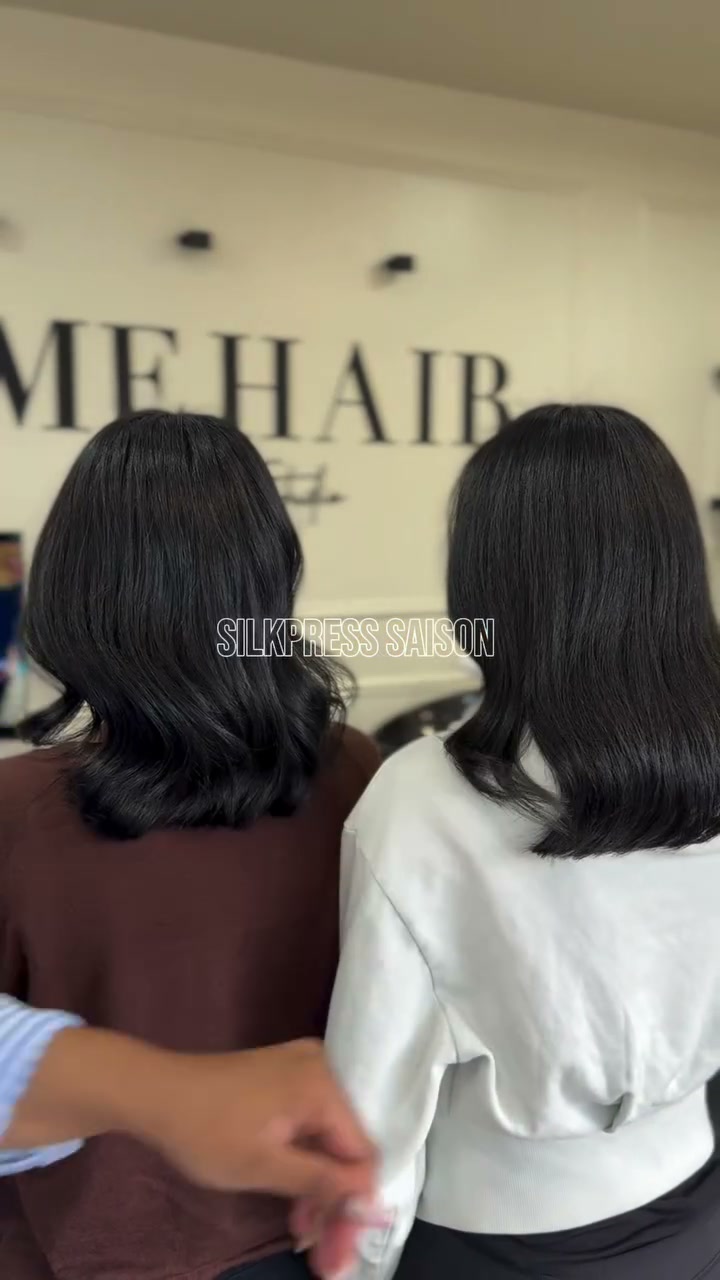 Vidéo Silkpress Mi-long chez AIME HAIR STUDIO