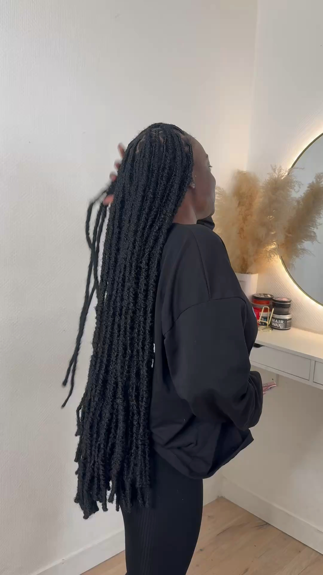Vidéo Precious locks Longueur bas du dos chez Kitoko Gurl