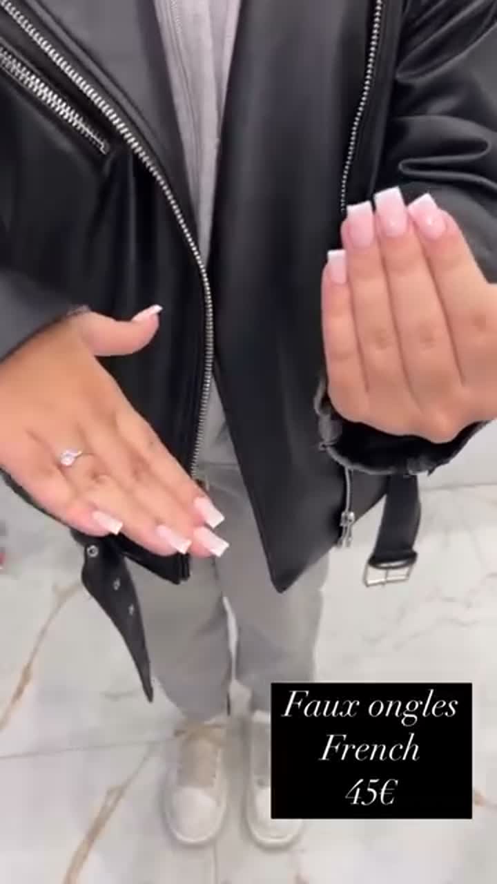 Vidéo Nail art faux ongles chez Coco beauty Paris