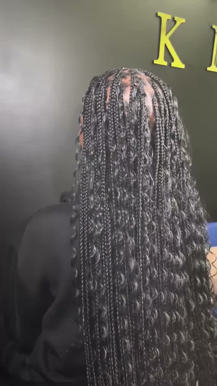 Vidéo Goddes braids chez by magique hairr
