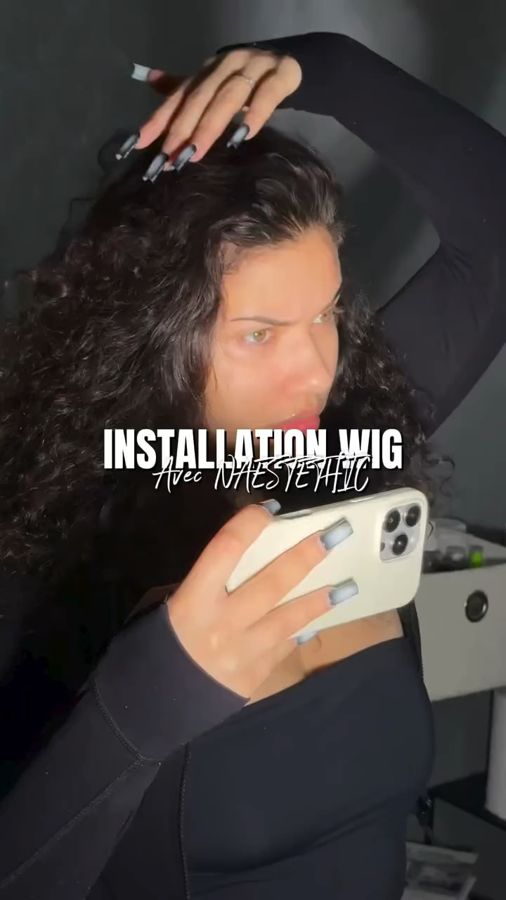 Vidéo Customisation + Installation LaceFrontal 360 chez NAY STETHIC