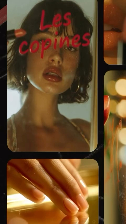 Vidéo Visage petites zones chez Les copines