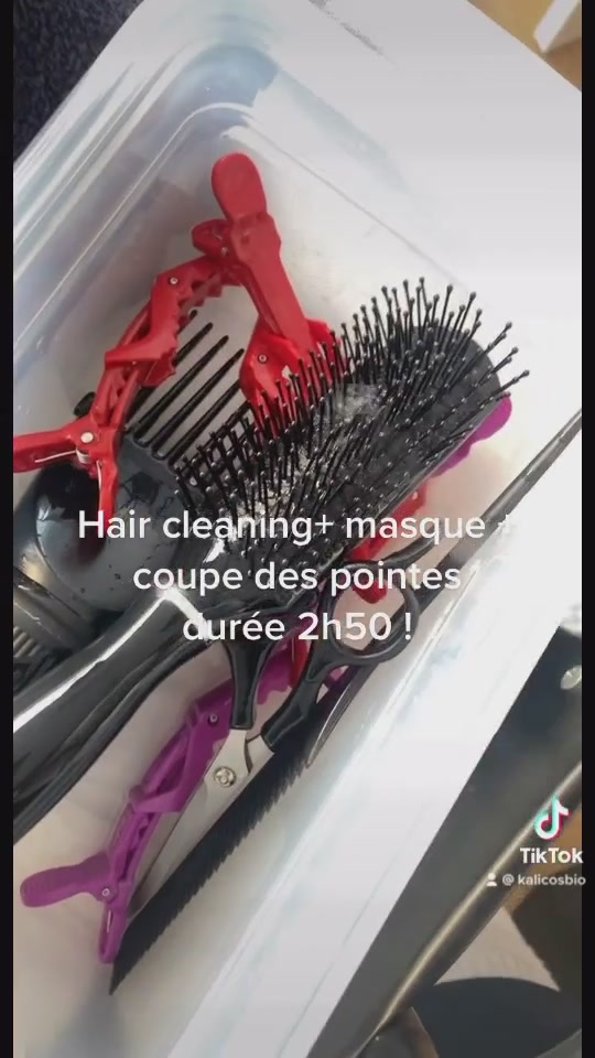 Vidéo Promo 80€ au lieu de 120€ Nettoyant capillaire soin coréen chez Kalicosbio