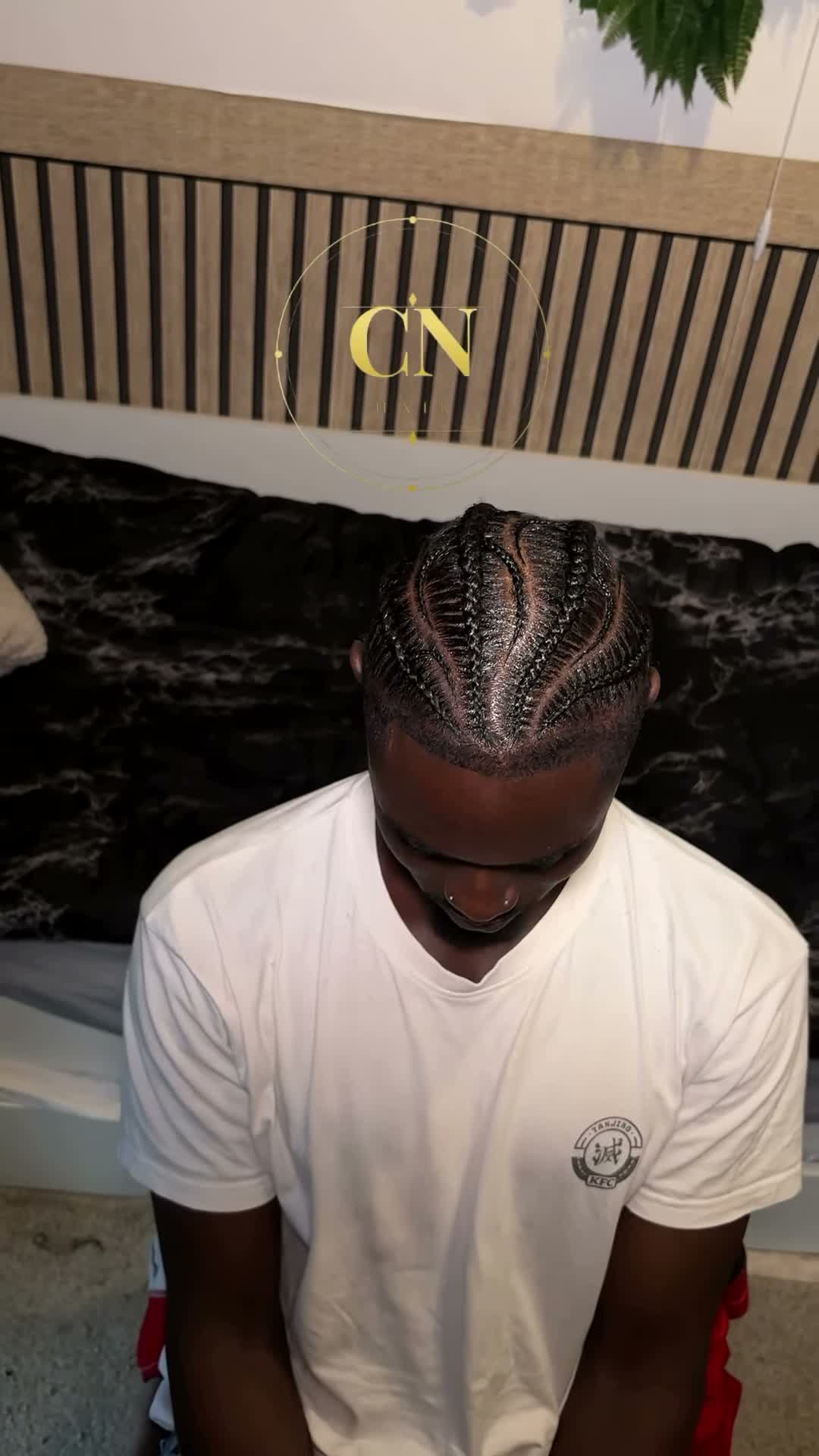 Vidéo Nattes avec motifs chez CN my Hairstyle