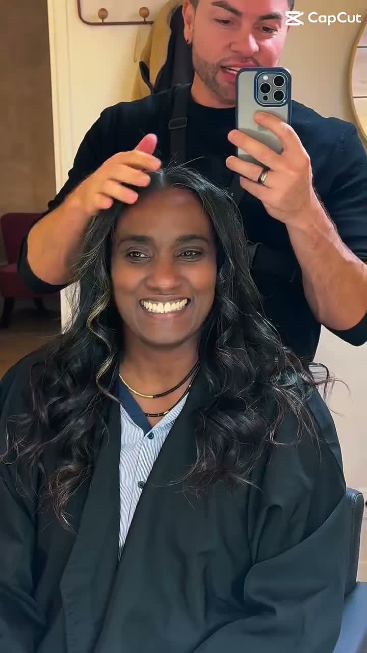 Vidéo Lissage cheveux court chez L'ADN du Lissage