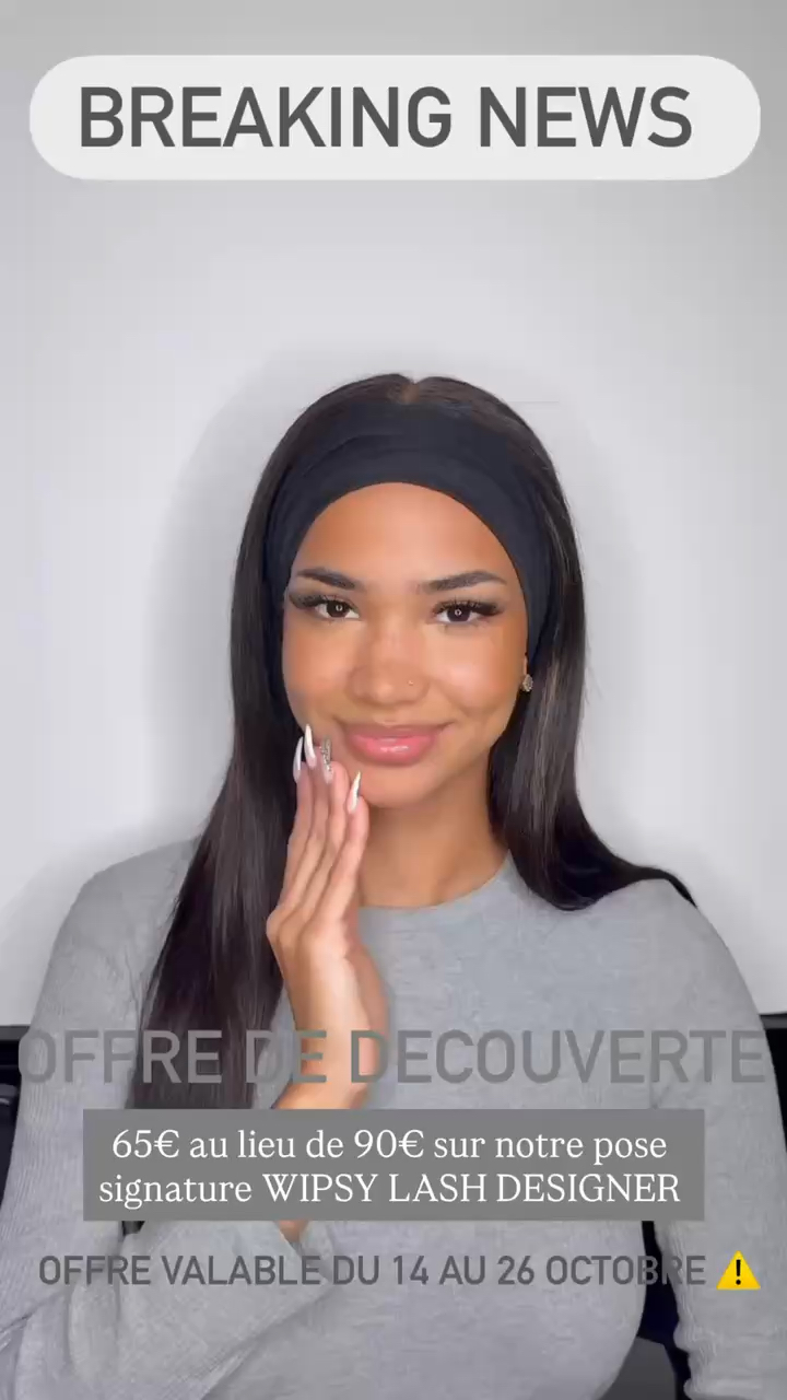 Vidéo Pose Whipsy chez Nourya Lashes